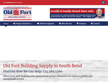 Tablet Screenshot of oldfort.com